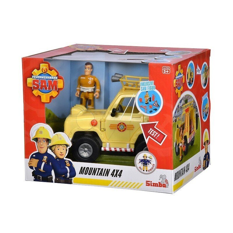 Automobilis su figūrėle Sam Simba kaina ir informacija | Žaislai berniukams | pigu.lt