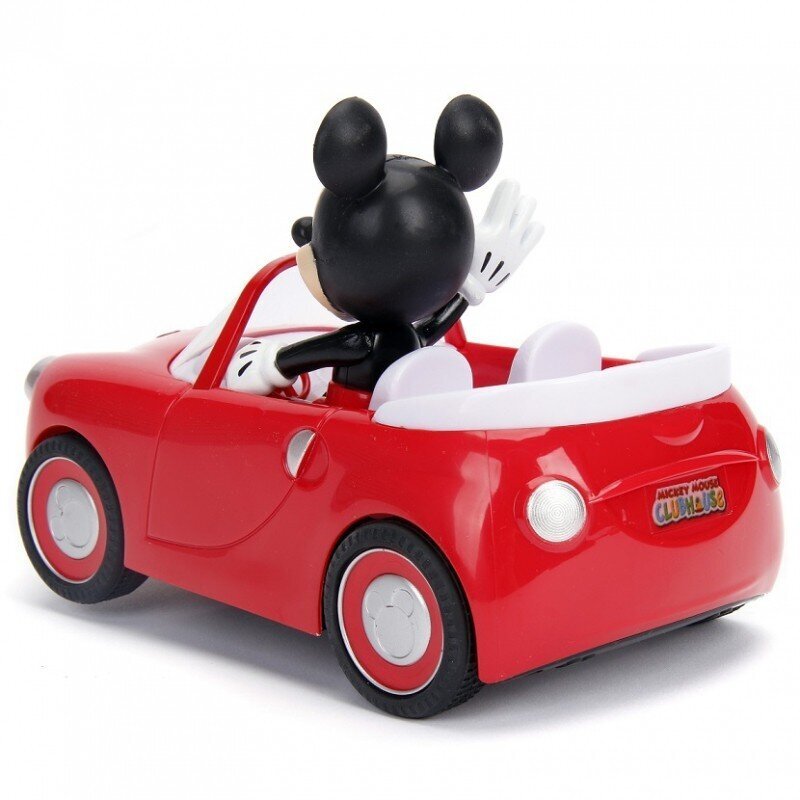 Mickey Mouse mašinėlė su pultu Roadster Cabriolet Jada kaina ir informacija | Žaislai berniukams | pigu.lt