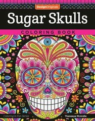 Sugar Skulls Coloring Book: Fun & Funky Day of the Dead Designs цена и информация | Книжки - раскраски | pigu.lt