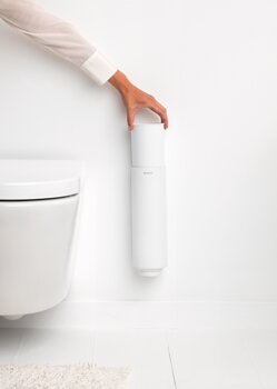 Tualeto šepetys su laikikliu, MindSet kaina ir informacija | Vonios kambario aksesuarai | pigu.lt
