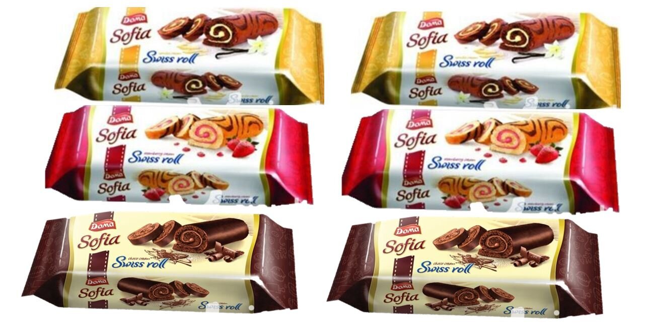 Ruletė Sofia Mix, 200g X 6 цена и информация | Saldumynai | pigu.lt