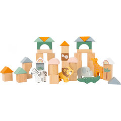 Деревянные блоки Сафари цена и информация | Развивающие игрушки | pigu.lt