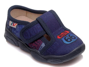 Тапочки для мальчиков, темно-синий, Route 66, Weestep цена и информация | Детские тапочки, домашняя обувь | pigu.lt