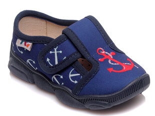 Тапочки для девочек, темно-синие, с якорем, Weestep цена и информация | Детские тапочки, домашняя обувь | pigu.lt