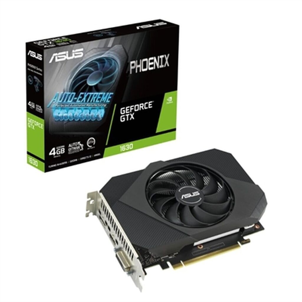 Asus Phoenix GeForce GTX 1630 4GB цена и информация | Vaizdo plokštės (GPU) | pigu.lt