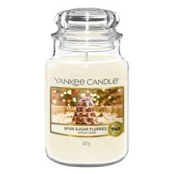 Kvapnioji žvakė Yankee Candle Spun Sugar Flurries 623g kaina ir informacija | Žvakės, Žvakidės | pigu.lt