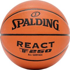 Krepšinio kamuolys Spalding React TF-250, 6 dydis kaina ir informacija | Krepšinio kamuoliai | pigu.lt