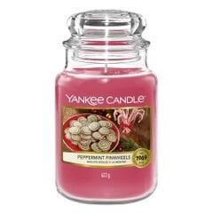 Kvapnioji žvakė Yankee Candle Peppermint Pinwheels 623g kaina ir informacija | Žvakės, Žvakidės | pigu.lt