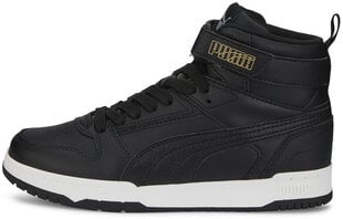 Детские кроссовки Puma Rbd Game Jr 386172 03/4, черные цена и информация | Детская спортивная обувь | pigu.lt