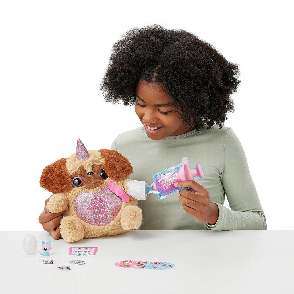 Pliušinis žaislas su aksesuarais Puppycorn Rescue Rainbocorns, 9261 kaina ir informacija | Žaislai mergaitėms | pigu.lt