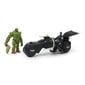 Motociklas su 4" figūrėle Betmenas (Batman), 6064766 kaina ir informacija | Žaislai berniukams | pigu.lt
