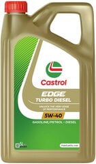 Castrol Edge Titanium FST Turbo Diesel 5W-40, 5L kaina ir informacija | Variklinės alyvos | pigu.lt