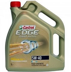 Castrol Edge Titanium FST Turbo Diesel 5W-40, 5L kaina ir informacija | Castrol Autoprekės | pigu.lt