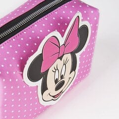 Дорожный несессер Minnie Mouse, розовый цена и информация | Чемоданы, дорожные сумки | pigu.lt