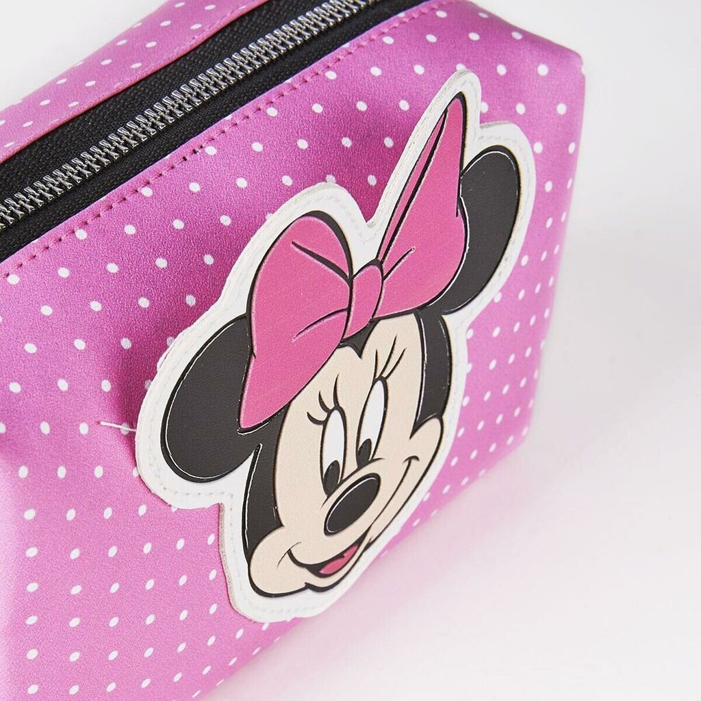 Vidutinė kelioninių reikmenų kosmetinė Minnie Mouse, Rožinė цена и информация | Lagaminai, kelioniniai krepšiai | pigu.lt