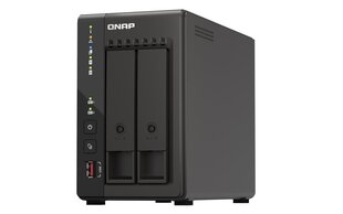 NAS STORAGE TOWER 2BAY/TS-253E-8G QNAP kaina ir informacija | Serveriai | pigu.lt