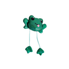 Žaislas katėms Petstages Dangle Frog, žalias цена и информация | Игрушки для кошек | pigu.lt