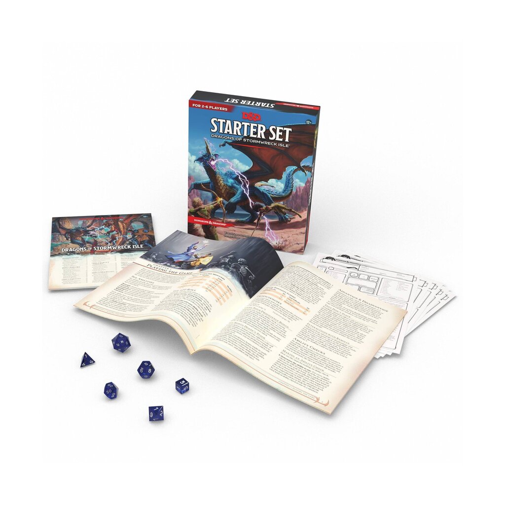 Stalo žaidimas Dungeons & Dragons Dragons of Stormwreck Isle Starter Kit, EN kaina ir informacija | Stalo žaidimai, galvosūkiai | pigu.lt