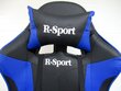 Žaidimų kėdė R-Sport K3, su masažo funkcija, mėlyna/juoda kaina ir informacija | Biuro kėdės | pigu.lt