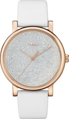 Timex Crystal Opulence 38mm Часы с кожаным ремешком TW2R95000 цена и информация | Женские часы | pigu.lt