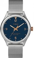 Часы с сетчатым ремешком из нержавеющей стали Timex Waterbury Traditional 34 мм TW2T36300 цена и информация | Женские часы | pigu.lt