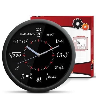 Laikrodis matematikui kaina ir informacija | Originalūs laikrodžiai | pigu.lt