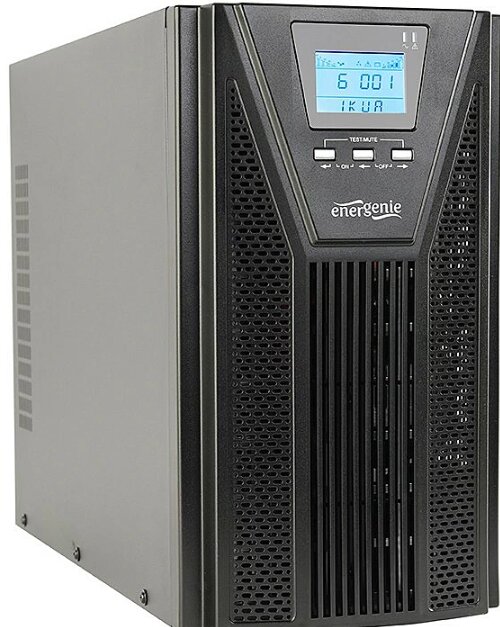 EnerGenie Online UPS EG-UPSO-2000 2000 VA kaina ir informacija | Nepertraukiamo maitinimo šaltiniai (UPS) | pigu.lt