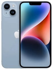 Apple iPhone 14 5G 6/512GB Blue MPXN3PX/A цена и информация | Мобильные телефоны | pigu.lt