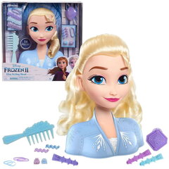 Rinkinys Frozen Elsa Styling galva su aksesuarias kaina ir informacija | Žaislai mergaitėms | pigu.lt