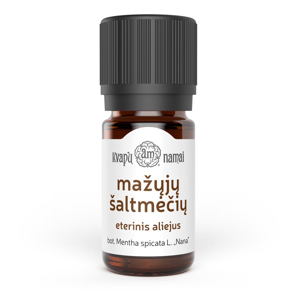 Šaltmėčių eterinis aliejus Mentha spicata Nana, Italija, 5 ml kaina ir informacija | Eteriniai, kosmetiniai aliejai, hidrolatai | pigu.lt