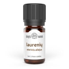 Laurenių eterinis aliejus, May Chang, 10 ml kaina ir informacija | Eteriniai, kosmetiniai aliejai, hidrolatai | pigu.lt