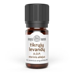 Levandų eterinis aliejus augintų A.O.P. Provansas, 10 ml цена и информация | Эфирные, косметические масла, гидролаты | pigu.lt