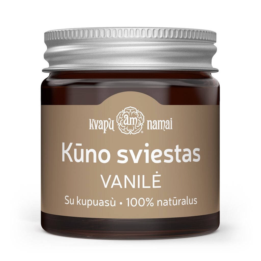 Kūno sviestas vanilė, 40 g kaina ir informacija | Kūno kremai, losjonai | pigu.lt