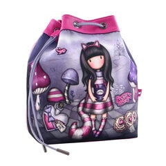Детский рюкзак-мешок Gorjuss Cheshire cat, фиолетовый цена и информация | Школьные рюкзаки, спортивные сумки | pigu.lt