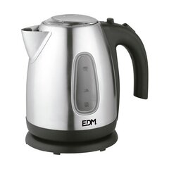 Чайник EDM Kettle, нержавеющая сталь, 2200 Вт, 1.7 л цена и информация | Электрочайники | pigu.lt