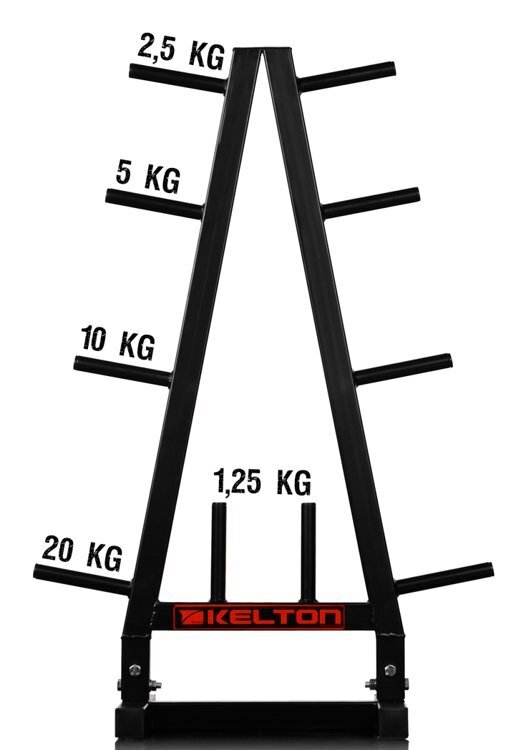 Stovas svorio diskams HS6 Kelton HEAVY, 27 mm kaina ir informacija | Svoriai, svarmenys, štangos | pigu.lt