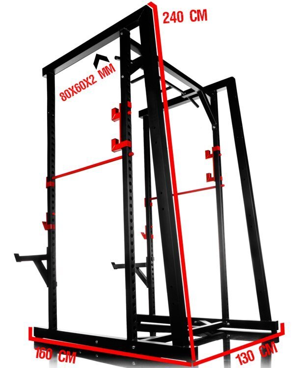 Sunkiosios atletikos stovas Kelton Heavy Rack HS7 kaina ir informacija | Svoriai, svarmenys, štangos | pigu.lt