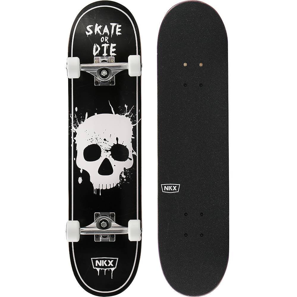 Riedlentė NKX Skate or Die 76.20cm, kaukolė kaina ir informacija | Riedlentės | pigu.lt