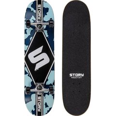 Riedlentė Skateboard Story Ice Camo, 78.74cm цена и информация | Скейтборды | pigu.lt