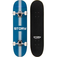 Riedlentė Skateboard Story, 76.20cm, mėlyna цена и информация | Скейтборды | pigu.lt