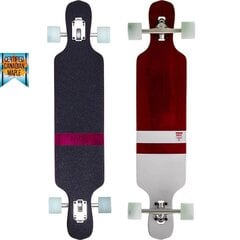 Riedlentė Longboard NKX Canadiens, 98cm, rožinė цена и информация | Скейтборды | pigu.lt