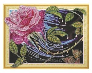 Алмазная мозаика 30x40 cm.  "Diamond rose" цена и информация | Алмазная мозаика | pigu.lt