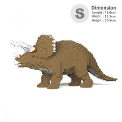 Konstruktorius Jekca ST19DN01-M02, Triceratops, 1690 d. kaina ir informacija | Konstruktoriai ir kaladėlės | pigu.lt