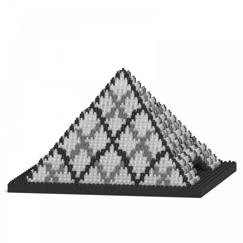 Konstruktorius Jekca ST27AW02, Luvro Piramidė, 1760 d. kaina ir informacija | Konstruktoriai ir kaladėlės | pigu.lt