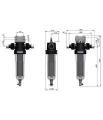 Комплект фильтра для холодной воды Cintropur серии NW500 цена и информация | Фильтры для воды, чистящие устройства | pigu.lt