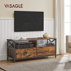 Тв стол VASAGLE LTV300B01, 120 x 40 x 50 см  цена и информация |  Тумбы под телевизор | pigu.lt