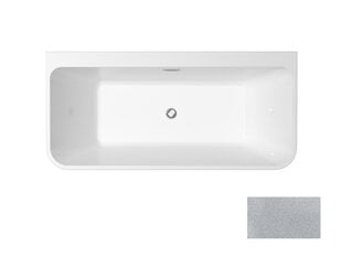 Ванна Besco Varya Glam 170 Silver, с хромированным сифоном цена и информация | Для ванны | pigu.lt