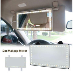 Įkraunamas automobilio LED veidrodis. kaina ir informacija | Auto reikmenys | pigu.lt