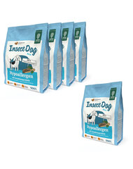 Green Petfood InsectDog Hypoallergen, 5x900 g kaina ir informacija | Sausas maistas šunims | pigu.lt