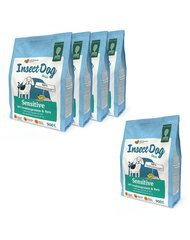 Green Petfood InsectDog Sensitive su vabzdžiais, 5x900 g kaina ir informacija | Sausas maistas šunims | pigu.lt